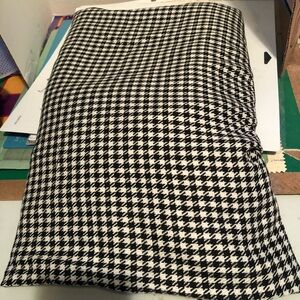 Classic Black and White Houndstooth fabric-perfect for a skirt or blazer or both
